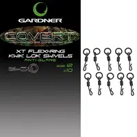 Gardner obratlíky covert xt flexi-ring kwik lok swivels 10 ks velikost 12