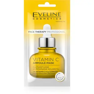 Eveline Cosmetics Face Therapy Vitamin C krémová maska pro rozjasnění pleti 8 ml