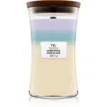 Woodwick Trilogy Calming Retreat vonná svíčka s dřevěným knotem 609.5 g