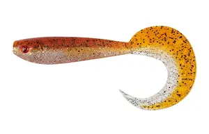 Fox rage gumová nástraha  pro grub tinsel uv - 8 cm