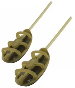 Cralusso krmítko method basket plated 2 ks - 30 g