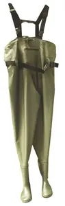 Mistrall brodící kalhoty pvc zelené - 43