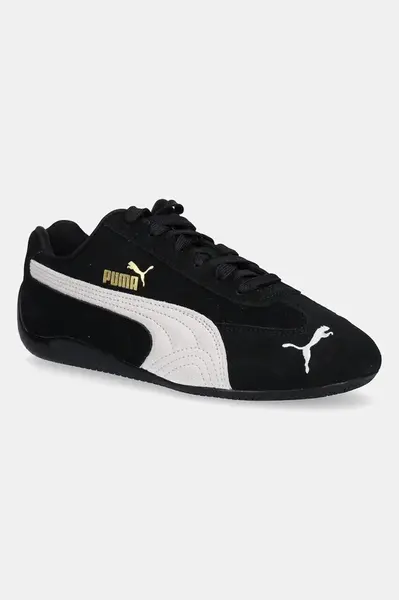 Semišové tenisky Puma Speedcat OG Jr černá barva, 401698