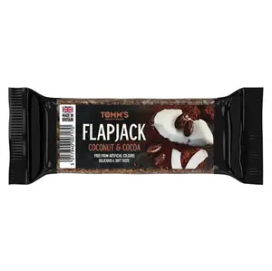 TOMMS Flapjack ovesná tyčinka kokos a kakao 100 g