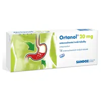 ORTANOL 20 mg 14 tobolek