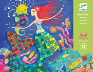 Perleťová mozaika Mořské panny