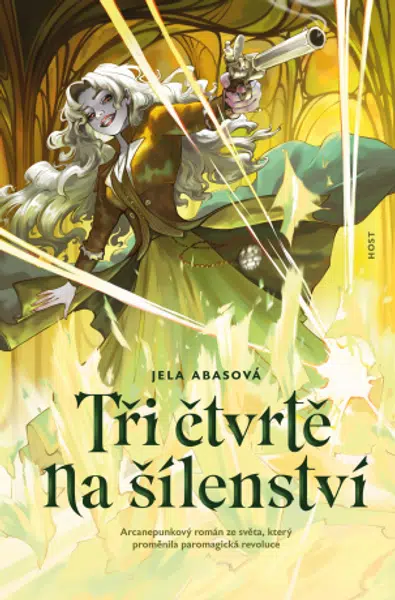 Tři čtvrtě na šílenství - Jela Abasová - e-kniha