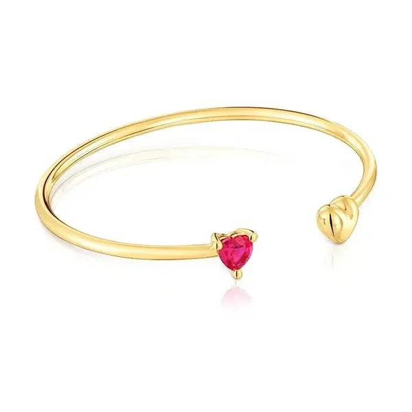 Pozlacený náramek Tous