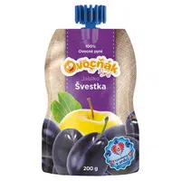 OVOCŇÁK Pyré jablko a švestka 200 g