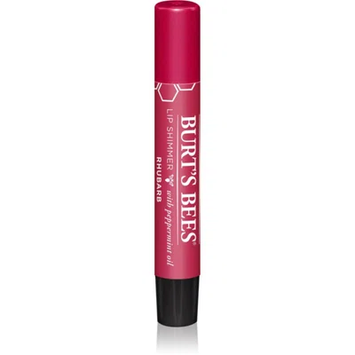 Burt’s Bees Lip Shimmer lesk na rty odstín Rhubarb 2.6 g