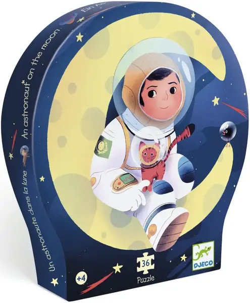 Puzzle Astronaut na měsíci 36 dílků