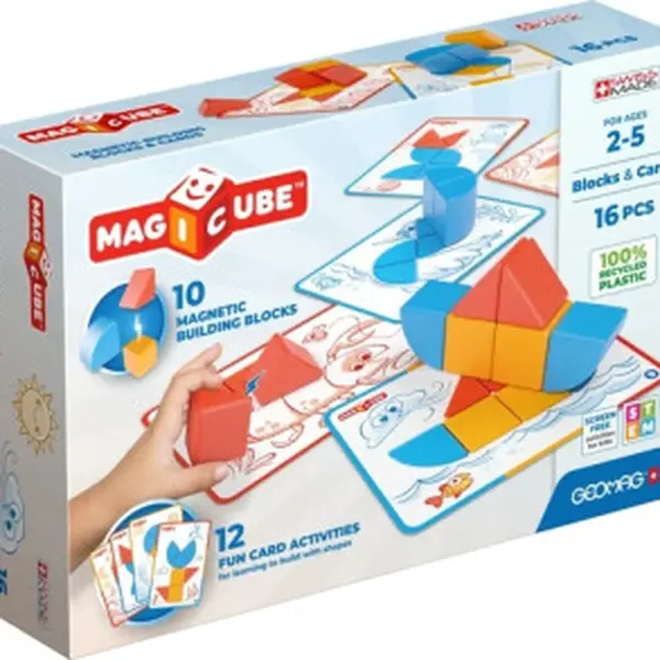 Geomag Magicube Blocks & Cards 16 dílků