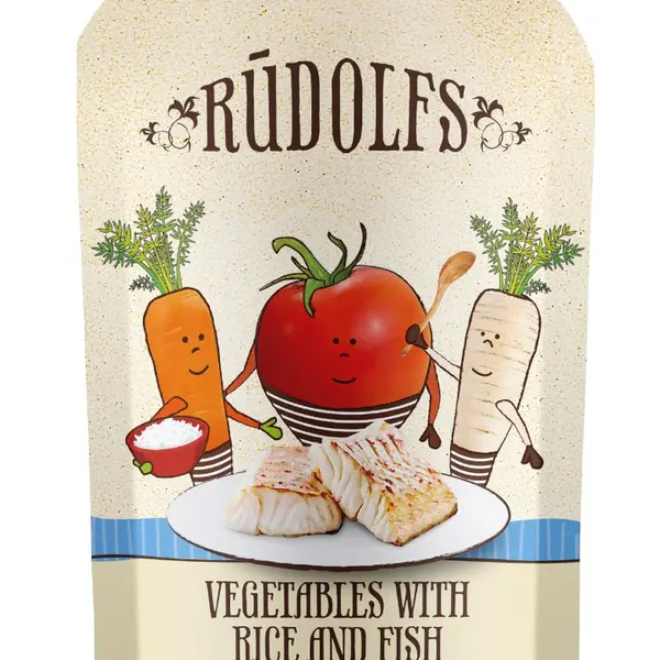Rudolfs Zelenina, rýže a ryba kapsička 110 g