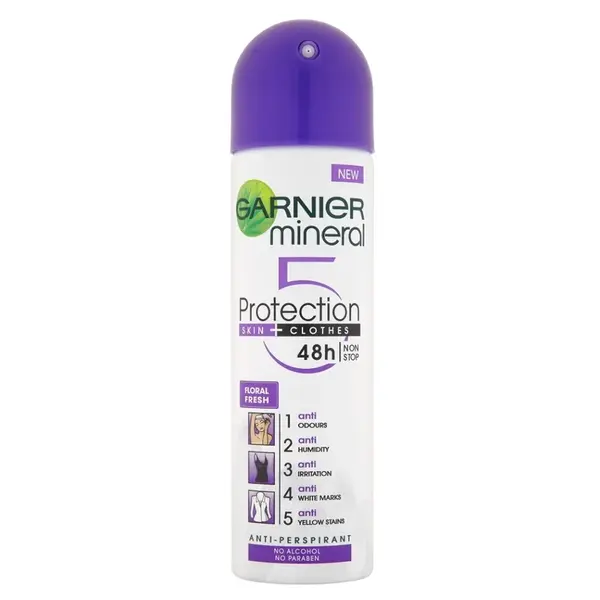 GARNIER Mineral Protection Floral Fresh antiperspirant 150 ml