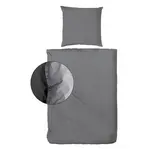 POVLEČENÍ, renforcé, antracitová, 135/200 cm