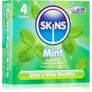 Skins Mint kondomy 4 ks