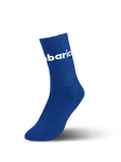 Barebarics - Barefoot Ponožky - Crew - Cobalt Blue - Big logo