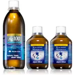 Pharma Activ Koloidní minerály 2x300ml + Ag100 10ppm 500ml sada pro podporu imunitního systému