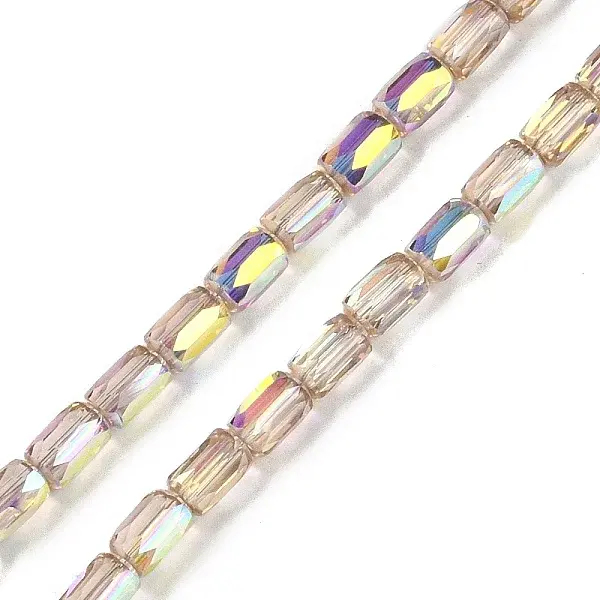 Electroplate Glass Beads Strands