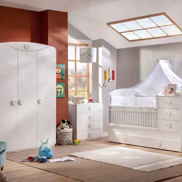 Dětský pokoj chloe iii - bílá