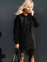 Black sweatshirt LeMonada cxp0482. R21