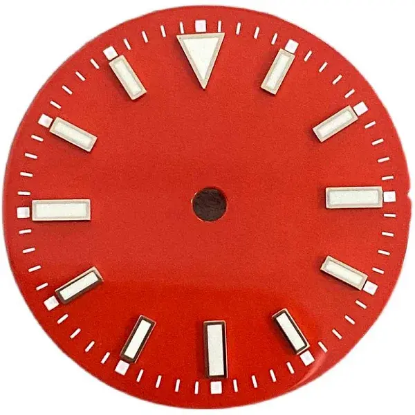 Luminous Glow in the Dark Brass Clock Face Dial
