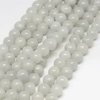 Natural Yellow Jade Beads Strands
