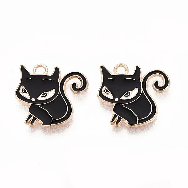 Alloy Enamel Pendants