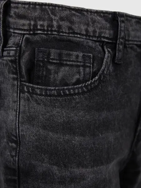 GAP Dětské džíny mom black - Holky