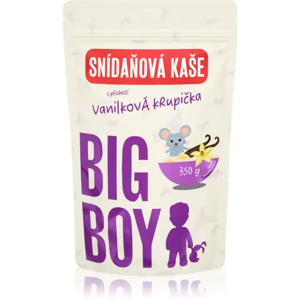 Big Boy Raňajková kaša Vanilková krupička ryžová kaša s vanilkou 350 g