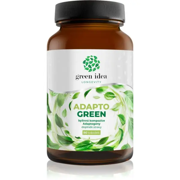 Green Idea Longevity Adapto Green tobolky proti stresu a únave 90 cps