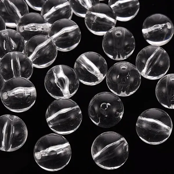 Transparent Acrylic Beads