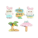 Summer Theme Resin Cabochons