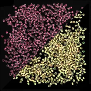 8/0 Luminous Glass Seed Beads