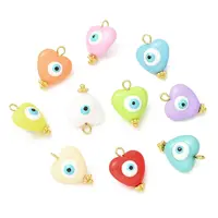 Evil Eye Resin Pendants