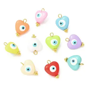 Evil Eye Resin Pendants