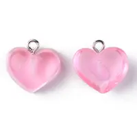 Transparent Resin Pendants