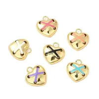 Brass Enamel Charms