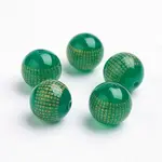 Natural Green Onyx Agate Beads