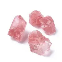 Cherry Quartz Glass Beads