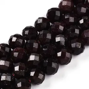 Natural Garnet Beads Strands
