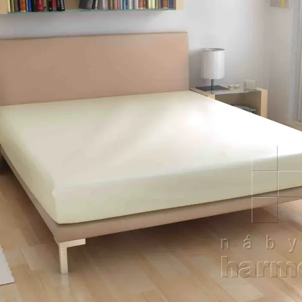 2-froté prostěradlo - smetanové - 60 x 120 cm