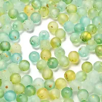 Frosted Transparent Acrylic Beads