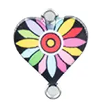 Alloy Enamel Connector Charms