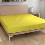 55-froté prostěradlo - žluté - 180 x 200 cm