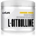 LivLife L-Citrulline Malate prášek pro podporu sportovního výkonu 300 g