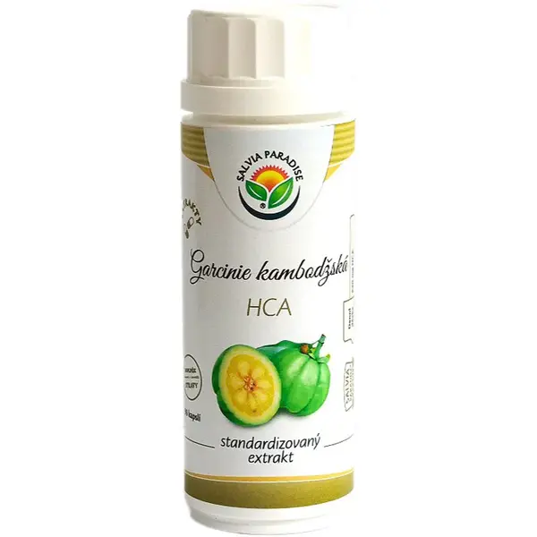 Salvia Paradise Garcinie kambodžská bylinný extrakt kapsle na hubnutí 90 cps