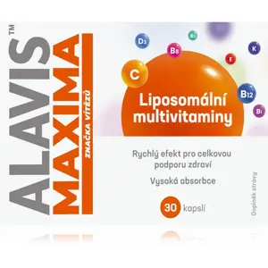 Alavis Maxima Liposomální multivitaminy kapsle pro správné fungování organismu 30 cps