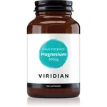Viridian Nutrition High Potency Magnesium 300 mg kapsle pro podporu snížení míry únavy a vyčerpání 120 cps
