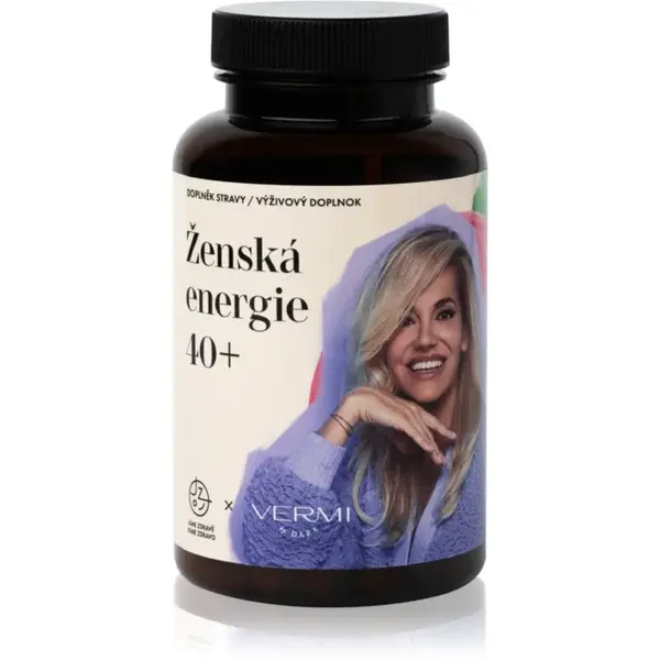 Jíme zdravě Ženská energie 40+ s Darou Rolins komplexní multivitamín pro ženy 40+ 90 cps